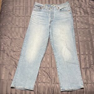 Levi's Ribcage Straight Ankle jeans, size 31